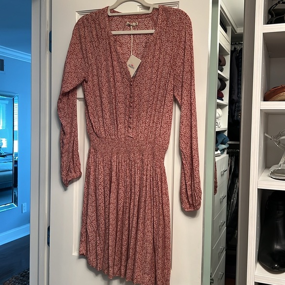New Faherty Montara Batik Dress size small - Picture 4 of 5